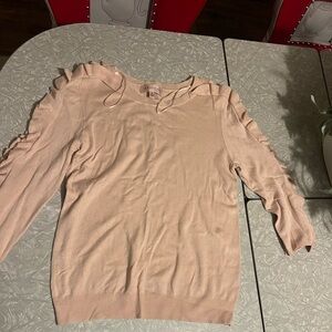 Light pink Philosophy sweater - medium
